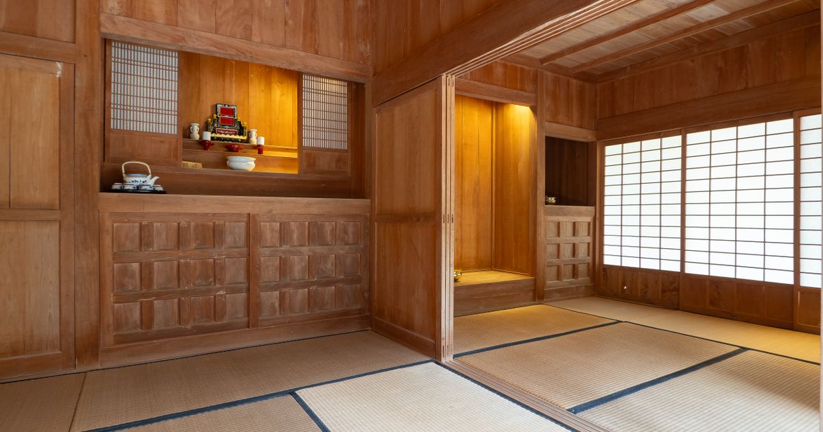 日本家屋の和室(イメージ)
